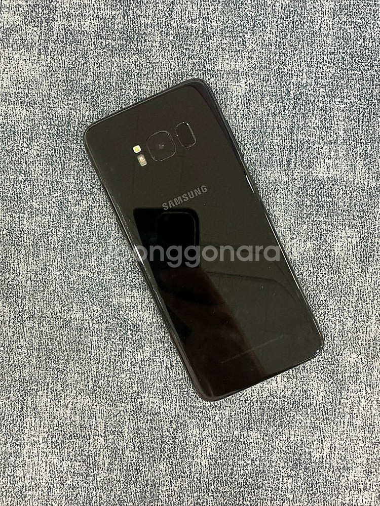 *SKT* 갤럭시S8 64G 블랙 파손없는 게임용 서브...--1