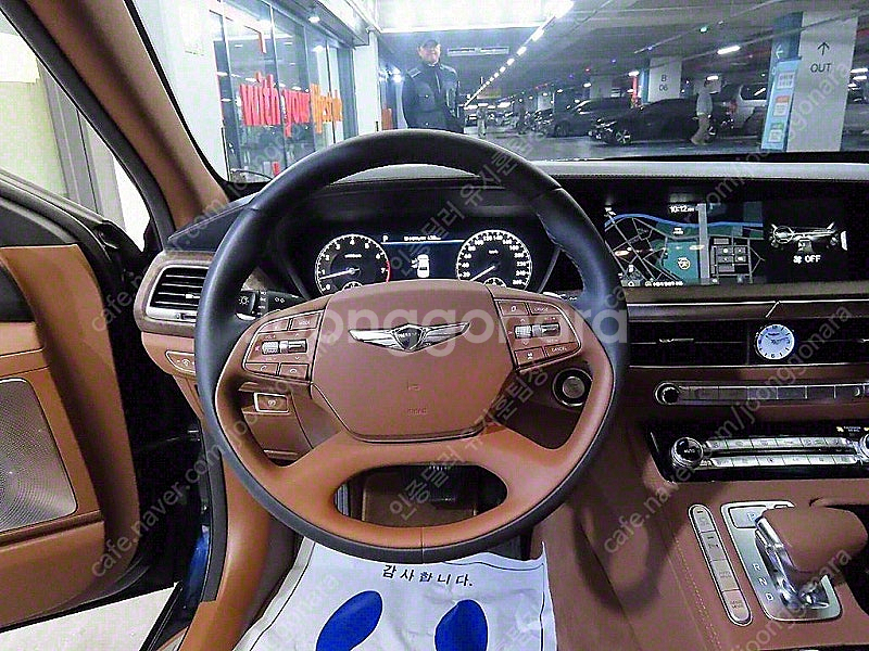 제네시스 G90 중고 제네시스 중고 가격 파란색 2019년식 19,903km 5.0 GDI AWD 리무진 프레스티지...--8