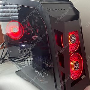 조립pc 게이밍 데스크탑 건담케이스/RTX2070/아수스H510 itx 컴퓨터 본체