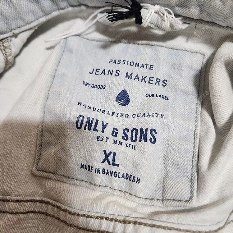 온리앤선 only & sons 데님자켓 트러커 청자켓 ...--9