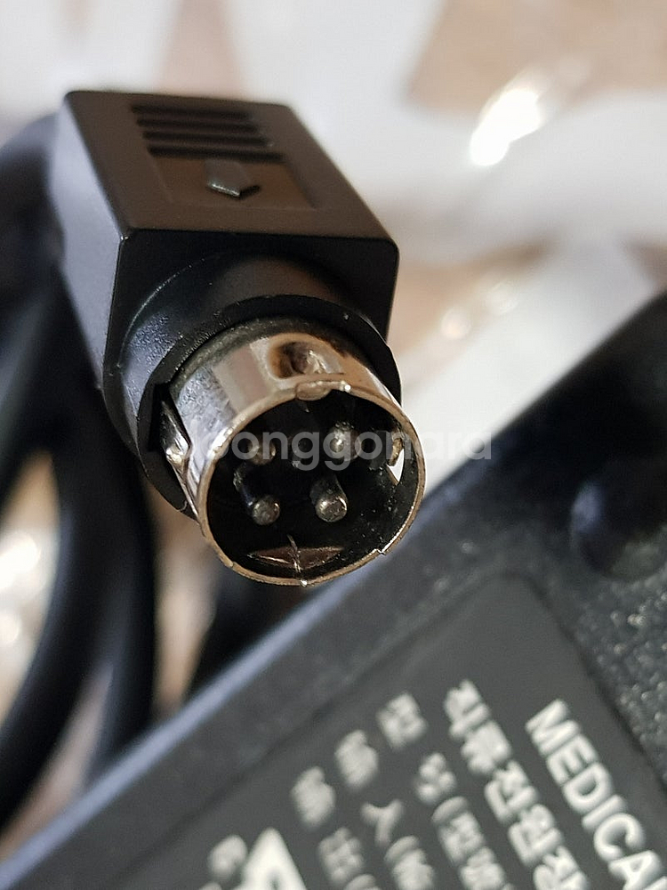 어댑터 12V 5A 4핀 + 3구 전원선--2