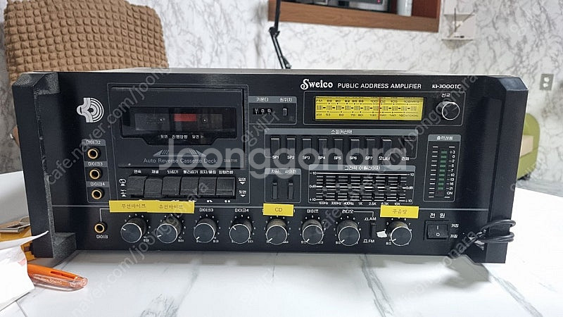 sweico 3000tc 방송용엠프--0