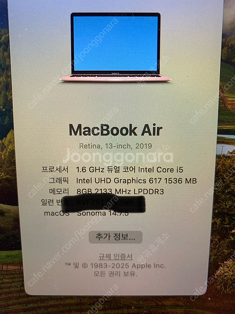 맥북 에어 13_2019_골드_256기가--3