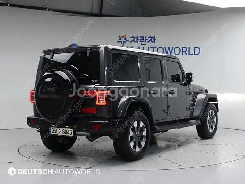 지프 랭글러 중고 JEEP 랭글러 회색 2021년식 2...--5