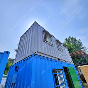 [급매] 에어컨 완비 실내사용했던 중고 컨테이너 사무실용 2.7m×6m / 여주 현장 출고