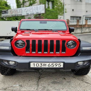 지프 랭글러 중고 랭글러 루비콘 중고 빨간색 2022년식 20,498km 2.0 루비콘 4도어 파워 탑 개인사업자 차량구매