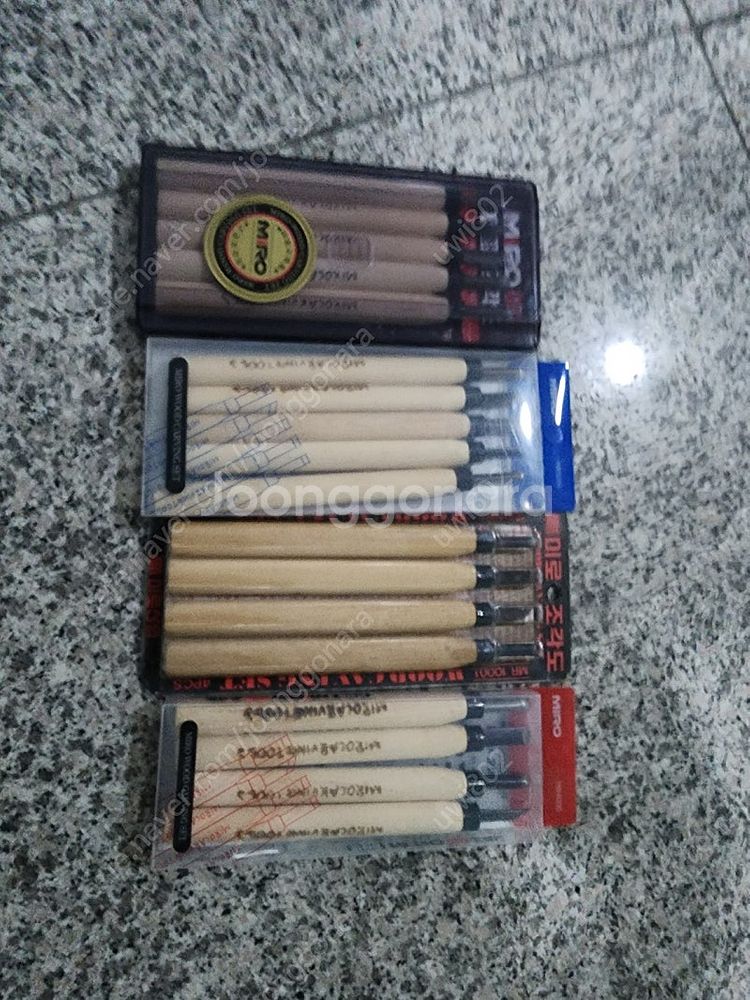 미개봉 새상품 새것 조각칼 개당가격 팝니다 미로조각칼 ...--7