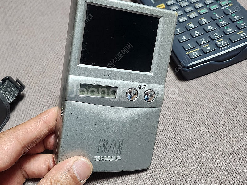 샤프 뷰캠Z 6mm 캠코더 카메라 & FM/AM 라디오...--6