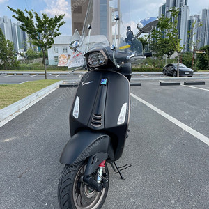 베스파 스프린트 125cc TFT 무광블랙