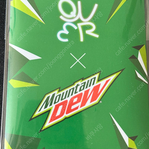 qwer 마운틴듀 쵸단 시연 포토카드