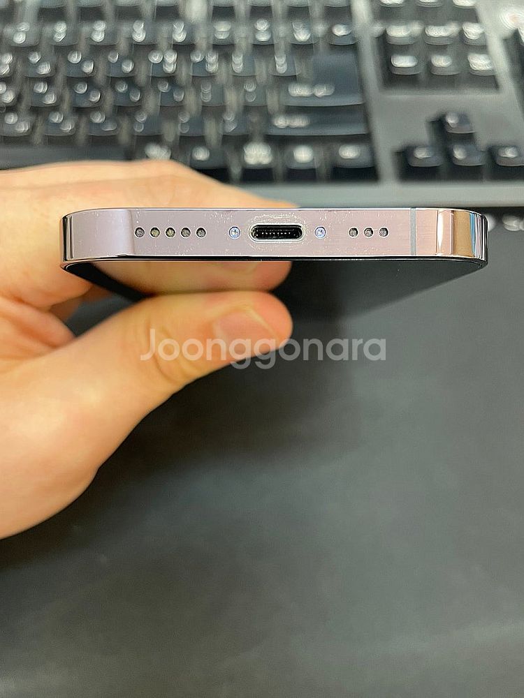 아이폰14프로 퍼플 256GB 상태좋은 중고65만팝니다...--5
