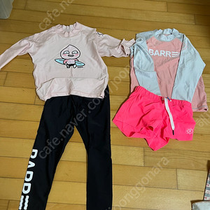 배럴 래쉬가드 키즈 4벌