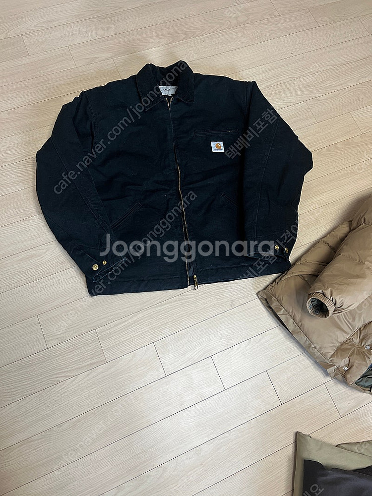칼하트WIP OG 디트로이트 자켓 OG 블랙 XL사이즈--0