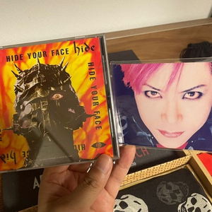 [X JAPAN] 히데(hide) 1st 솔로 HIDE YOUR FACE 초판/ *덤있음(요코스카호텔)사진세트_엑스재팬