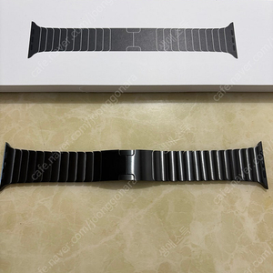 링크 브레이슬릿(링블) 42mm(44mm, 46mm, 울트라 호환) 스페이스 블랙 팝니다.