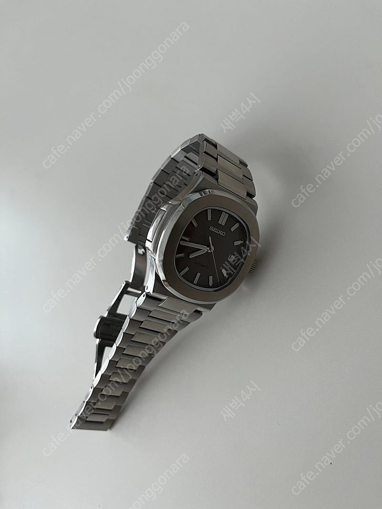 세이코 mod 노틸러스 커스텀 그레이--2