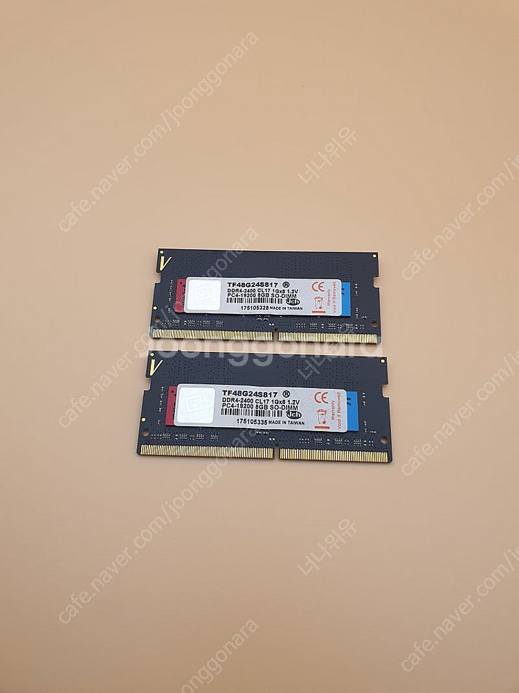 V-Color DDR4 8GB 노트북 메모리 2개 세트...--0