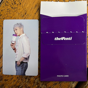 더벤티 G-DRAGON 포토카드