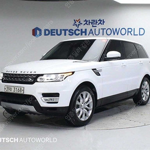 랜드로버 레인지로버 스포츠 중고 레인지로버 중고 흰색 2016년식 3.0 SDV6 HSE 자동차 중고