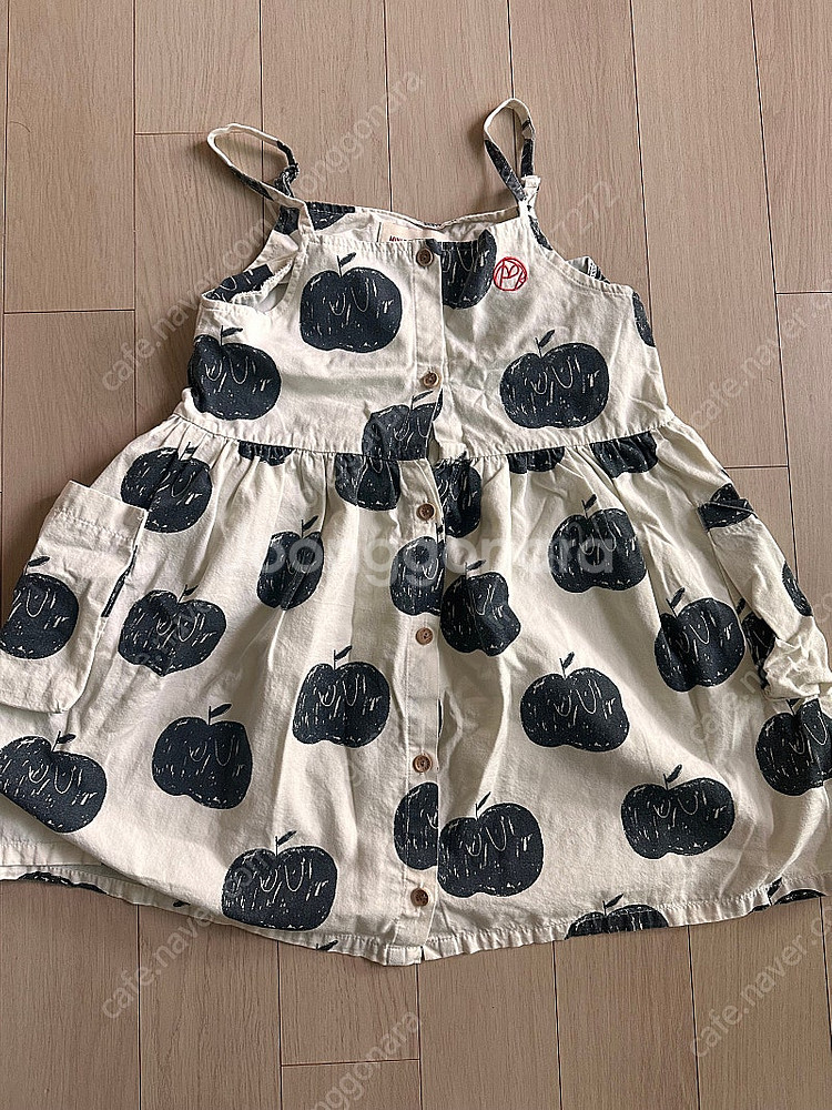미니피에스마켓/miniparket/ 블랙사과원피스(24‘Ss)8-9세 /여자아이원피스/여아여름원피스--0