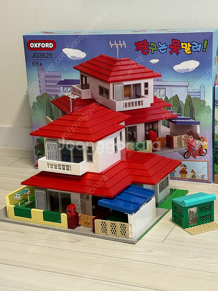 짱구는 못말려 옥스포드 레고 완성본 5종 일괄판매--0