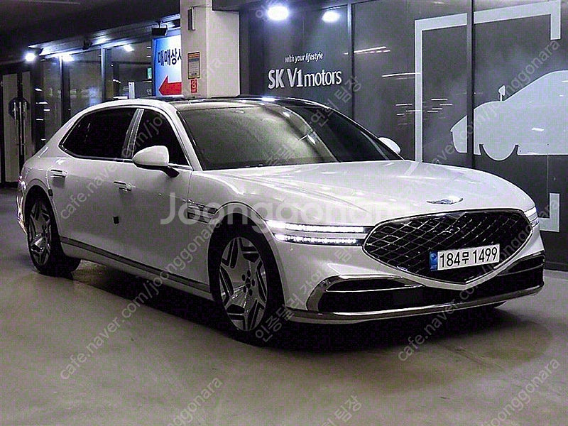 제네시스 G90 중고 제네시스 중고 가격 흰색 2022...--0