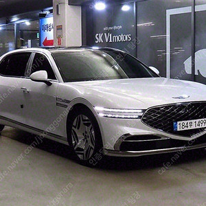 제네시스 G90 중고 제네시스 중고 가격 흰색 2022년식 3.5T GDI e-S/C LWB AWD 최상급 차상태