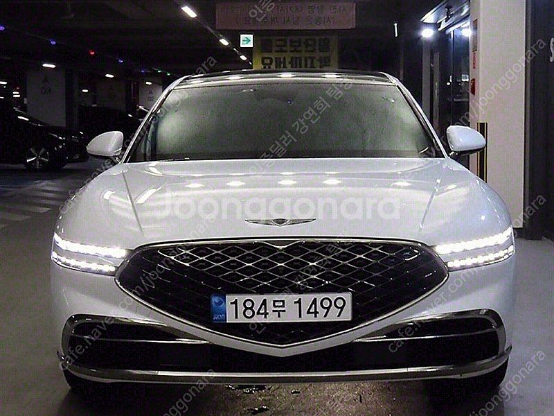 제네시스 G90 중고 제네시스 중고 가격 흰색 2022...--2