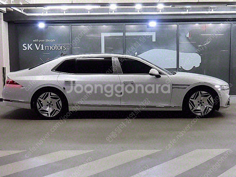 제네시스 G90 중고 제네시스 중고 가격 흰색 2022...--3