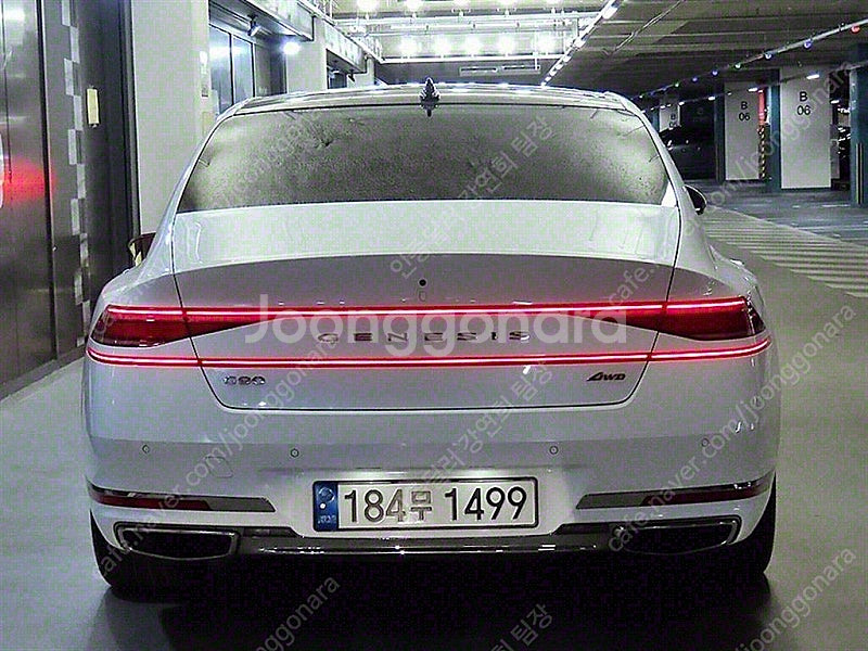 제네시스 G90 중고 제네시스 중고 가격 흰색 2022...--5
