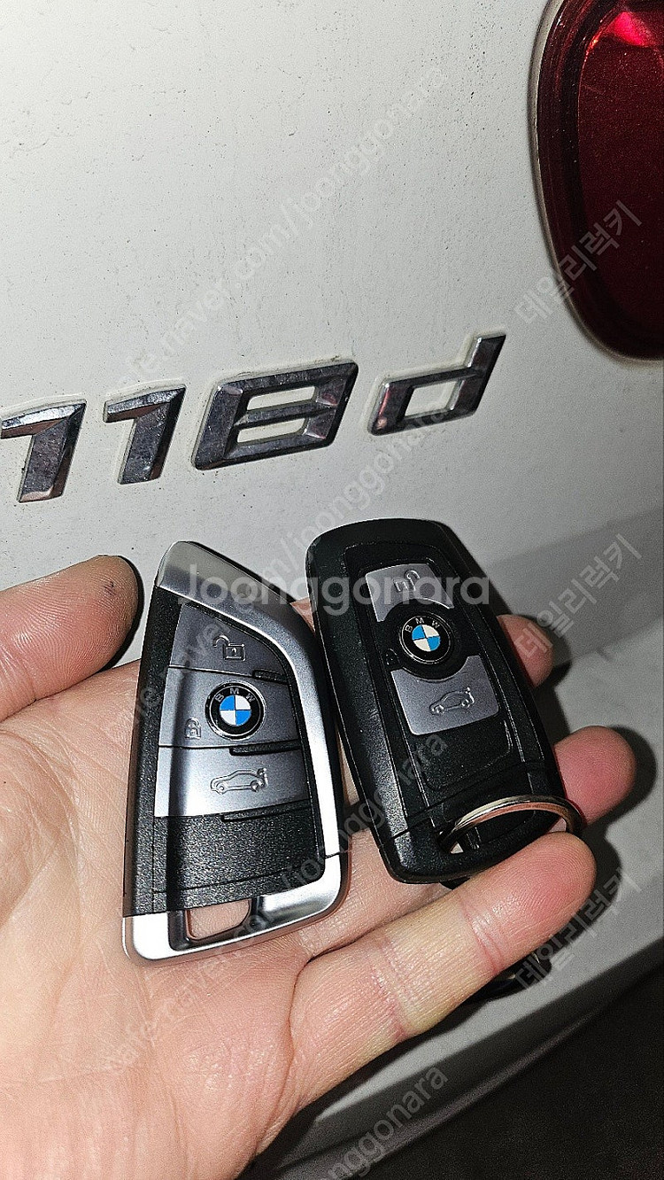BMW 1시리즈 F바디 구형 자동차키 올키 분실시 차문...--3