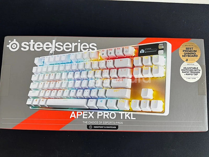 스틸시리즈 apex pro tkl gen3 화이트 미개...--0