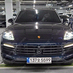 포르쉐 카이엔 중고 포르쉐 중고 수입중고자동차 파란색 2023년식 24,769km 3.0 쿠페 개인사업자 차량구매