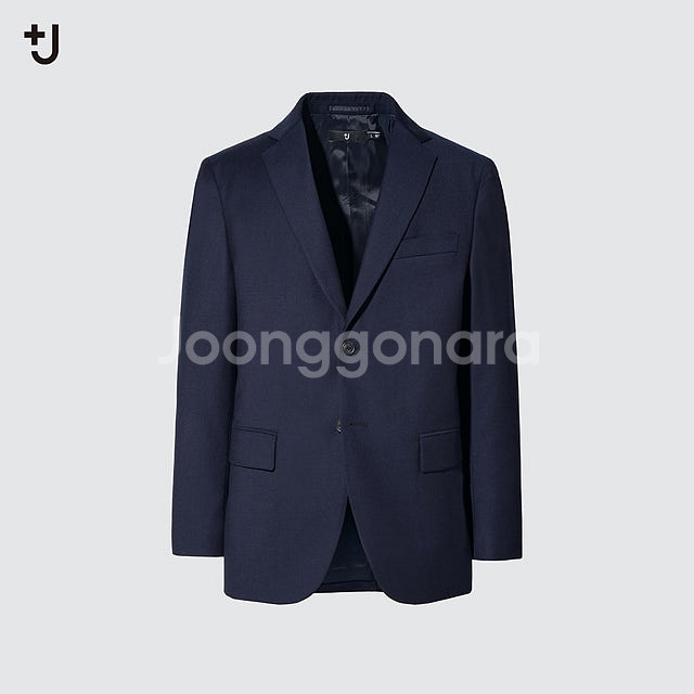 [NAVY] 유니클로 질샌더 +J 울재킷 네이비 정장 ...--4