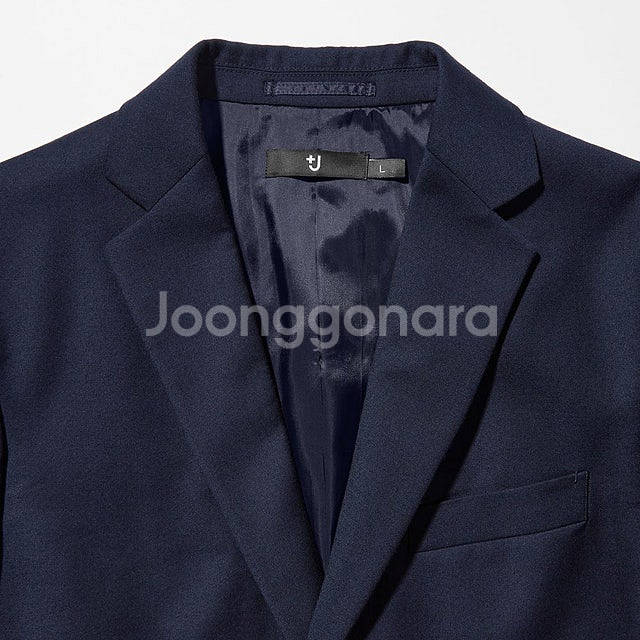 [NAVY] 유니클로 질샌더 +J 울재킷 네이비 정장 ...--7