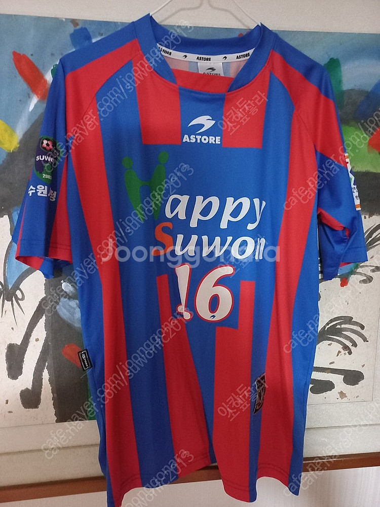 수원시청 수원FC 정재운 선수 실착 유니폼 판매--1