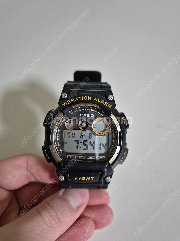 카시오 W-735H 전자시계 팝니다--0