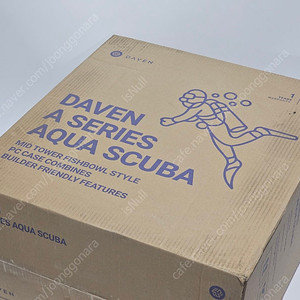 DAVEN AQUA 스쿠버 ARGB BTF 화이트 PC케이스 풀박스 택포 38,000원