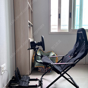 moza r3 레이싱 휠 + 레이싱 시트