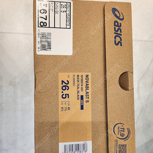 아식스 노바블라스트5 265 새상품