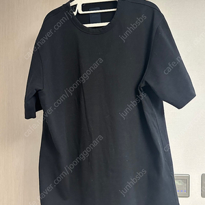 준지 오버핏 프린팅 자수 반팔