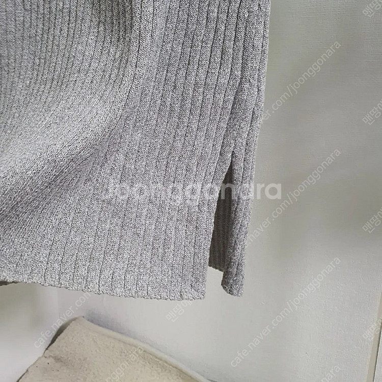 한섬시스템 슬리브리스 니트원피스2장--4