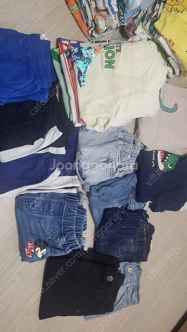 남아 120 상 하의 실내복 일괄판매--1