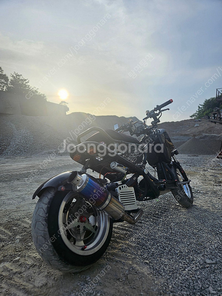 혼다 줌머 빅휠 풀튜닝 판매나 125cc 대차--4