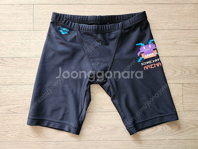 택포)아레나 남아 4부 수영복 70--0
