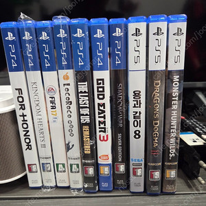 ps4 ps5 게임 팝니다 총 10종
