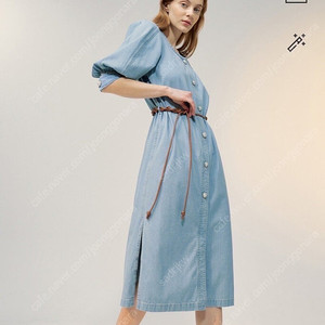 랑방 벨트셋 데님 원피스 66(한섬타임마인랑방레트바이티시스템더캐시미어에스제이구호폼더스토어오즈세컨마쥬산드로)