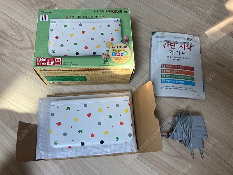 닌텐도 3ds xl 동물의 숲 에디션 박스셋 이미지