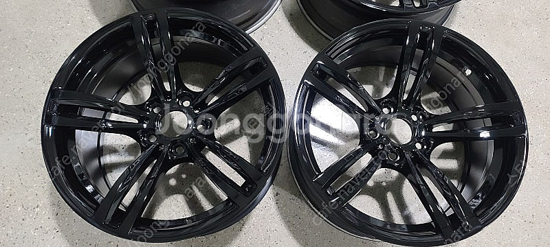 bmw 5시리즈 437M 블랙유광 19인치 순정휠 대품...--2