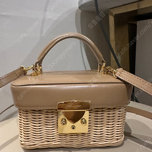 더로랑 가방 라탄백 베이지
